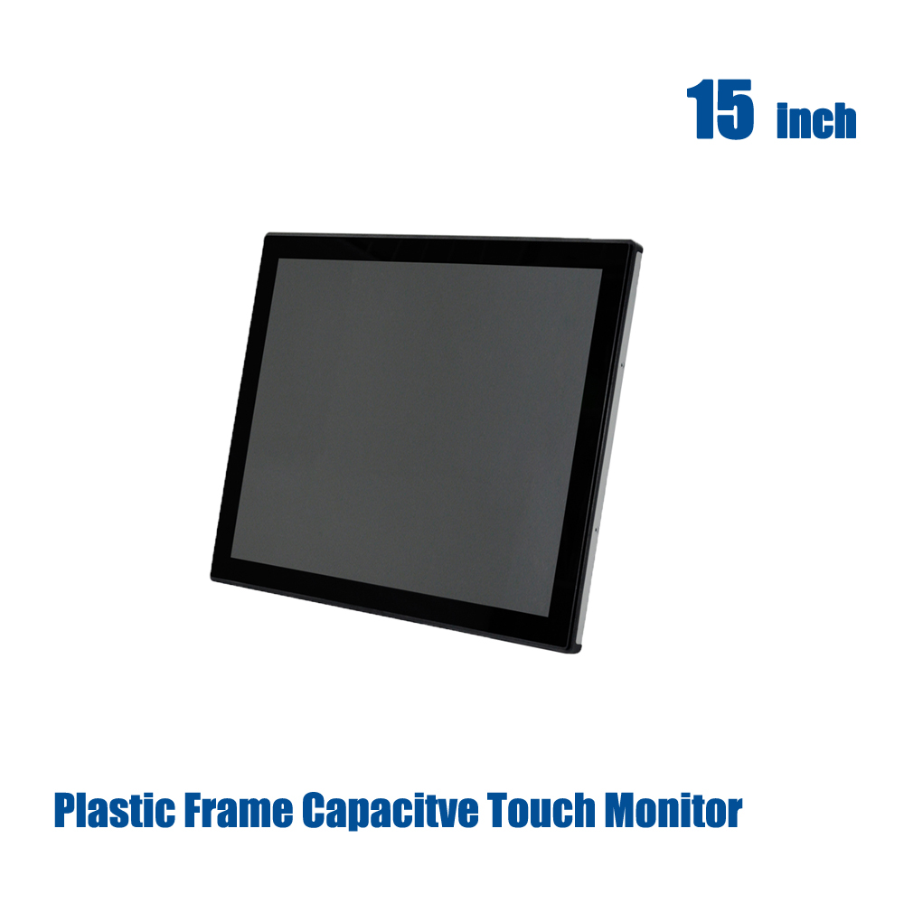 15 inch Projected Capacitive touch monitor Plastic Frame COT150-CSF03